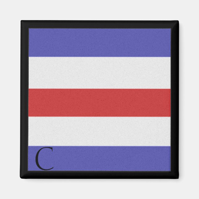 Magnet Alphabet Letter C der künstlichen Flagge (Vorne)