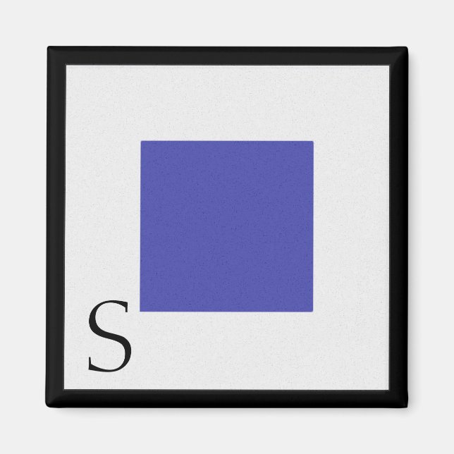 Magnet Alphabet Letter S (Vorne)