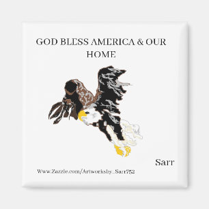 Magnet: AMERIKANISCHER BALD EAGLE Magnet