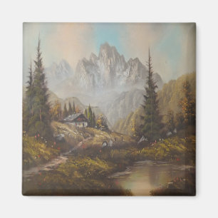 Magnet Ann Hayes Painting Bayerischer Traum
