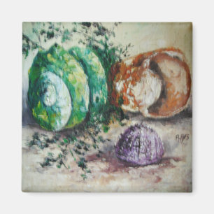 Magnet Ann Hayes Peinture Coques de mer