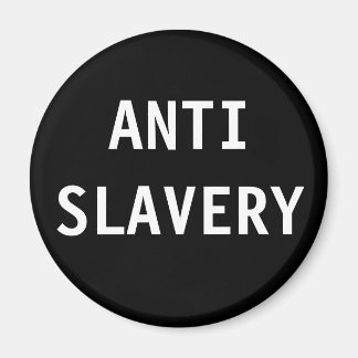 Magnet Anti-Esclavage noir