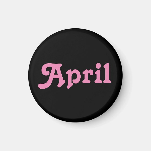 Magnet April (Vorne)