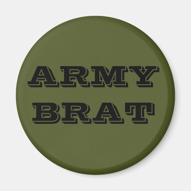 Magnet Army Brat (Vorne)