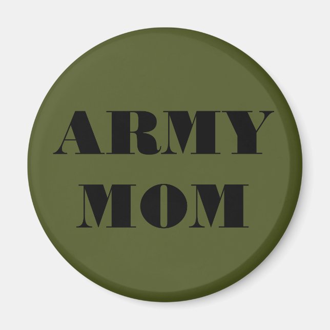Magnet Army Maman (Devant)