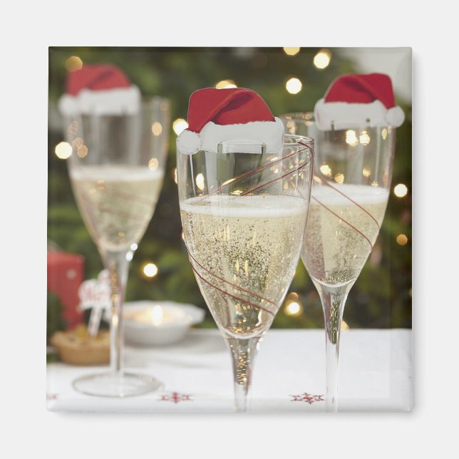 MAGNET AVEC **COCKTAILS DE NOËL** (Devant)