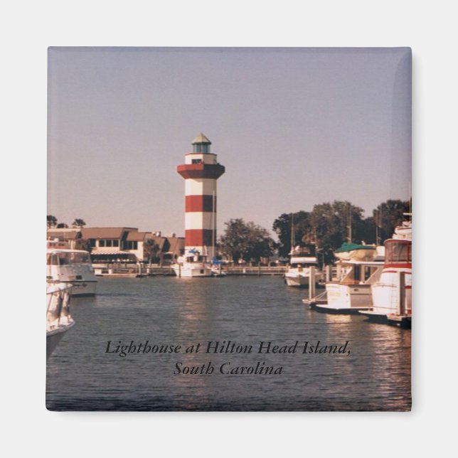 Magnet avec Hilton Head Island Photo (Devant)