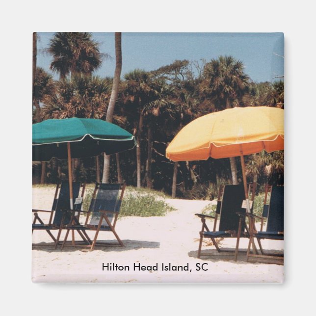 Magnet avec Hilton Head Island Photo (Devant)