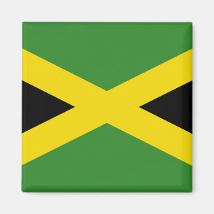 Magnet avec le drapeau de la Jamaïque