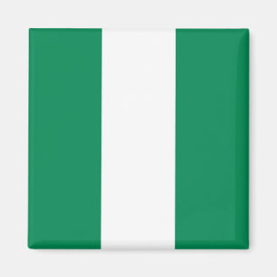 Magnet avec le drapeau du Nigeria