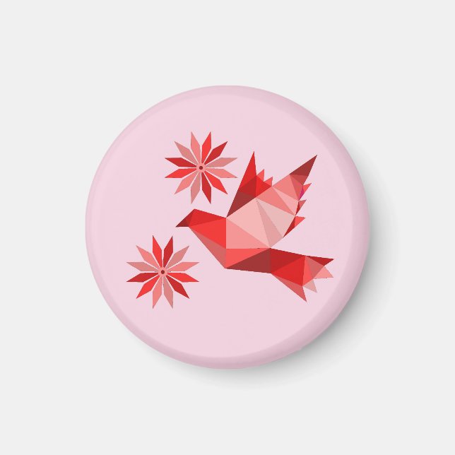 MAGNET AVEC OISEAUX (Devant)
