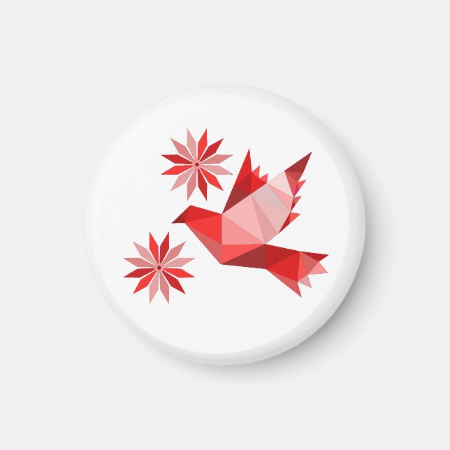 MAGNET AVEC OISEAUX (Devant)