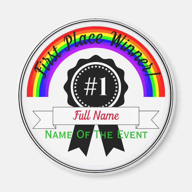 Magnet Award Rainbow HAMbWG (Vorne)