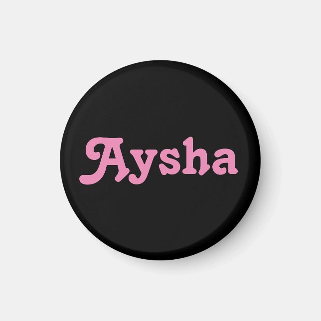 Magnet Aysha (Devant)