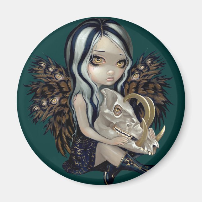 Magnet "Babirusa Skull" (Vorne)