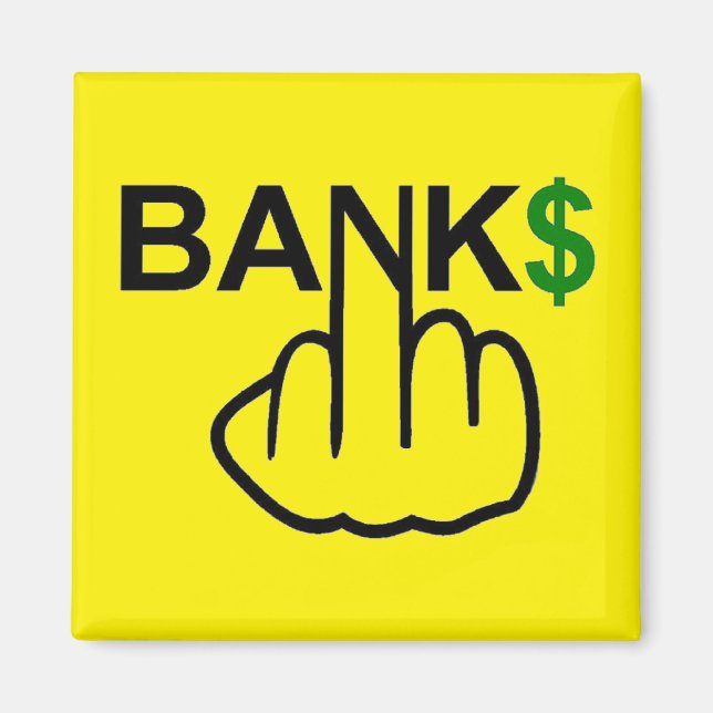 Magnet Banks korrupt (Vorne)