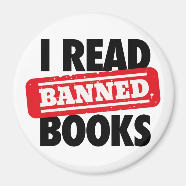 Magnet "Banned Books" lesen (Vorne)