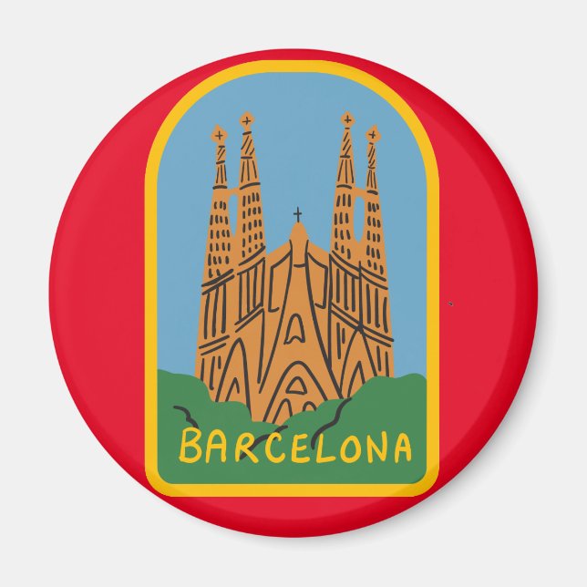 Magnet Barcelona (Vorne)