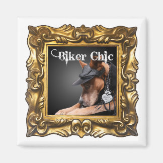 Magnet "Biker Chic" zur Verbesserung Ihres Kühlsch