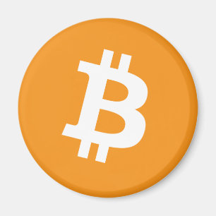 Magnet Bitcoin Orange Cryptocurrency