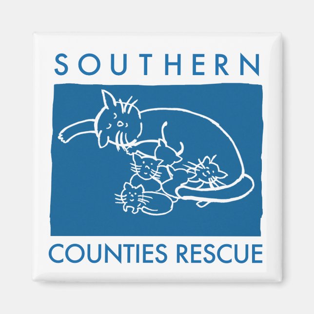 Magnet (Blaues Logo) (Vorne)