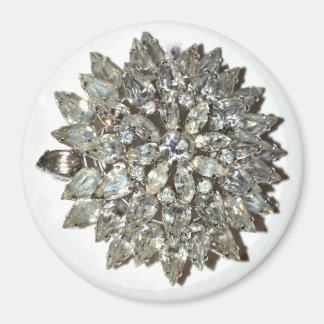 Magnet Bling Rockabilly Starburst Vintage Brooch