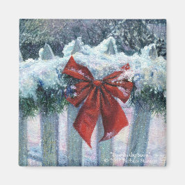 Magnet "Bow in Snow"