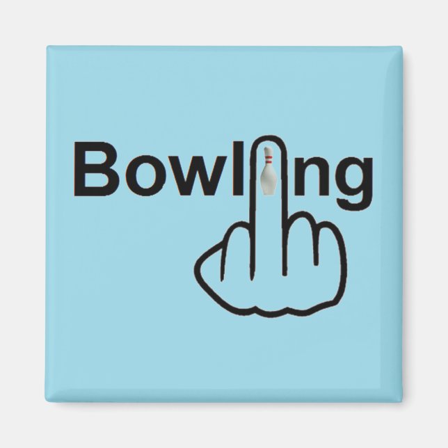 Magnet Bowling Gedreht (Vorne)
