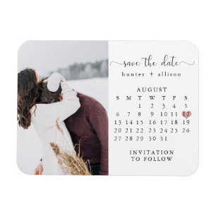 Magnet Calendrier Enregistrer la date