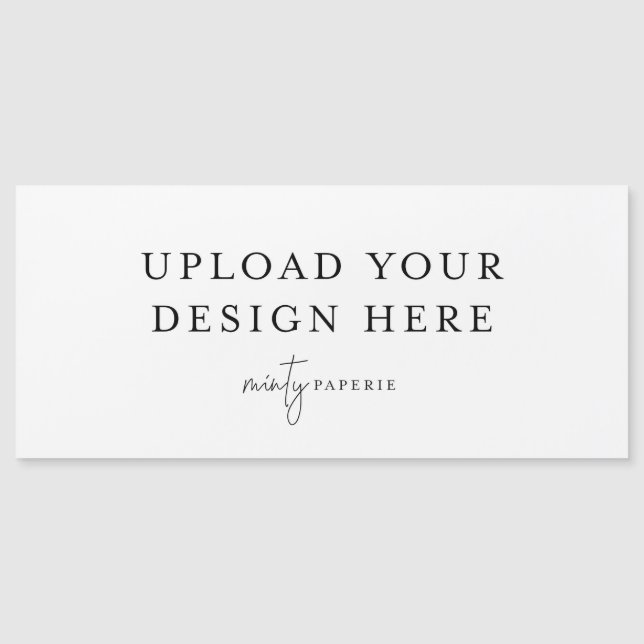 Magnet Card 4" x 9" Landschaft (Vorderseite)