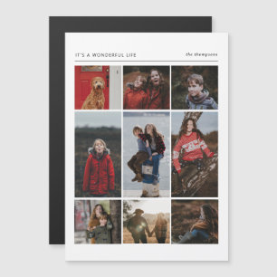 Magnet Card Multiphoto Vie Merveilleuse