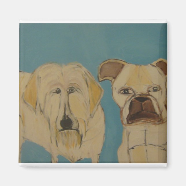 Magnet carré (Devant)