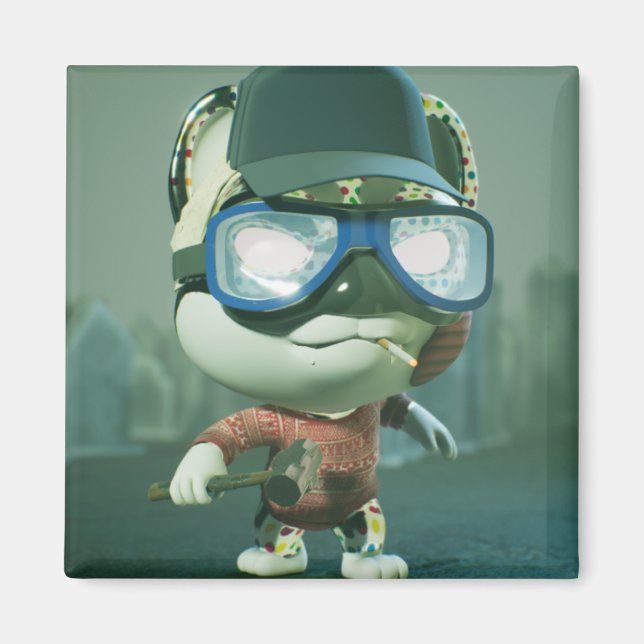 Magnet carré (Devant)