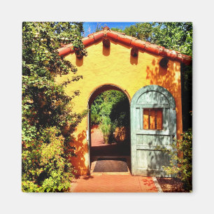 Magnet Carré de porte d'arche du Jardin du Sud-Oue