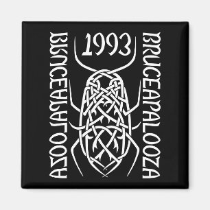 Magnet Carré d'impression blanc