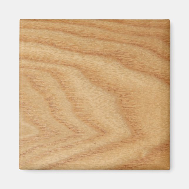 Magnet Carré Elm Woodgrain (Devant)