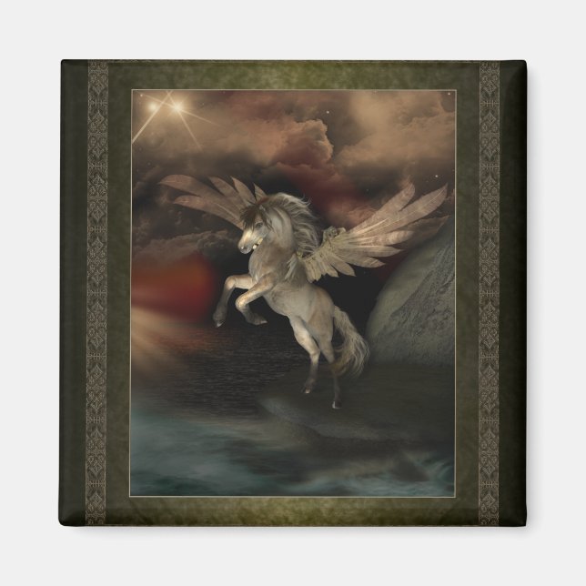 Magnet Carré Pegasus (Devant)