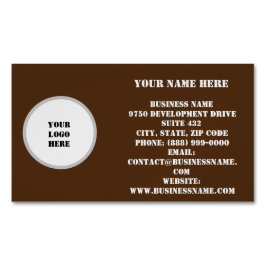 Magnet carte de visite