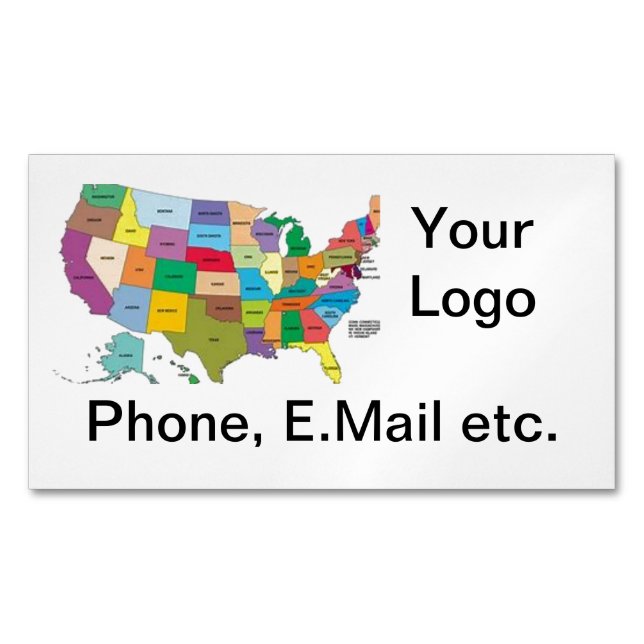 Magnet carte de visite (devant)