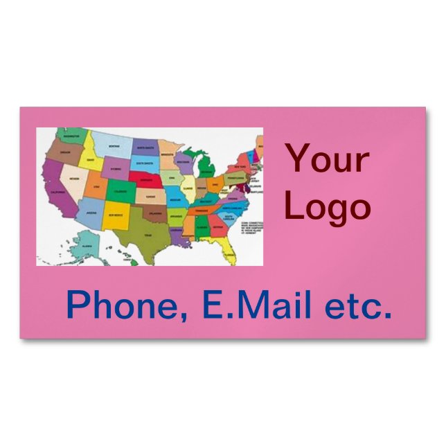 Magnet carte de visite (devant)