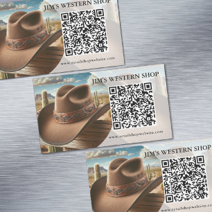 Magnet Carte de visite du code QR occidental