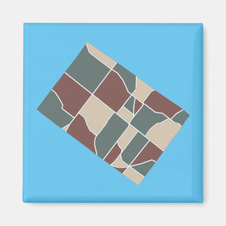 Magnet Carte du canton de Whitpain