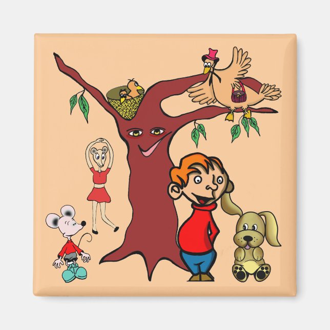 Magnet "Cartoon Art" (Vorne)