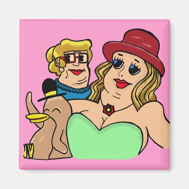 Magnet "Cartoon Art" (Vorne)