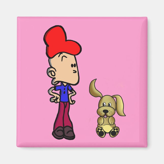 Magnet "Cartoon Art" (Vorne)
