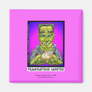 Magnet Cartoon Drôle Hamster de Frankenstein
