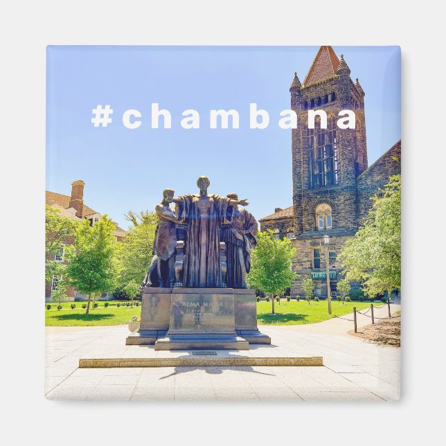 Magnet #Chambana (Devant)