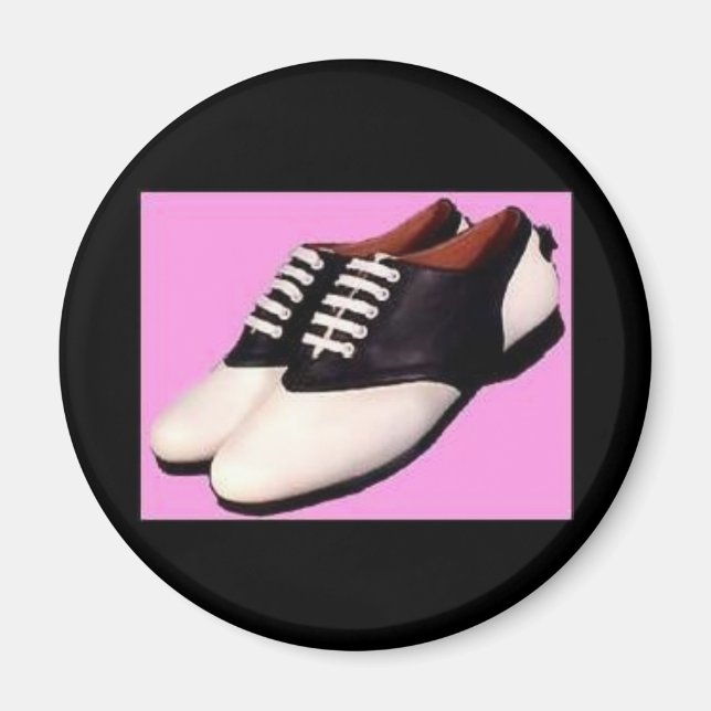 Magnet - Cinquante-Années Retro Chaussures de sell (Devant)