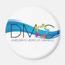Magnet circulaire du logo DMOC