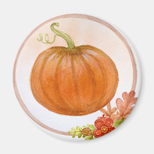 Magnet Citrouille d'Halloween
